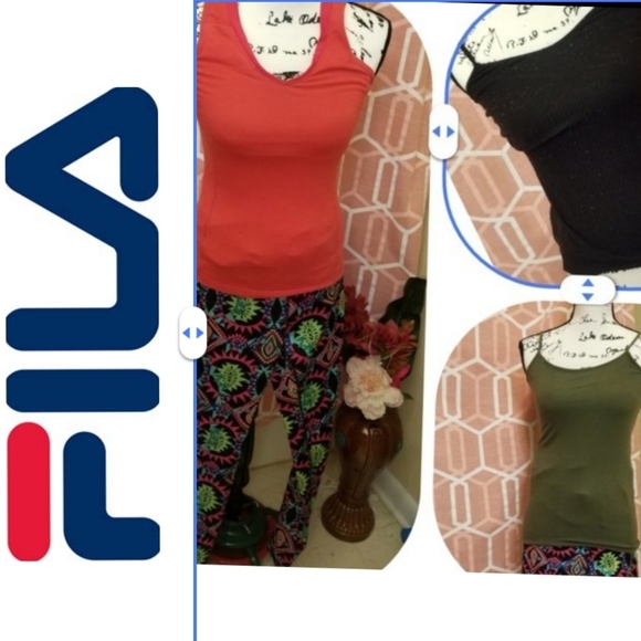 👕Fila Running Leggings & 3 Workout Tops 🌏 - Picture 6 of 10
